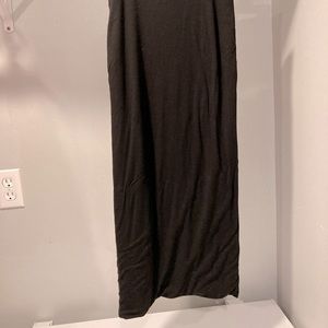 Bisou Bisou black maxi skirt